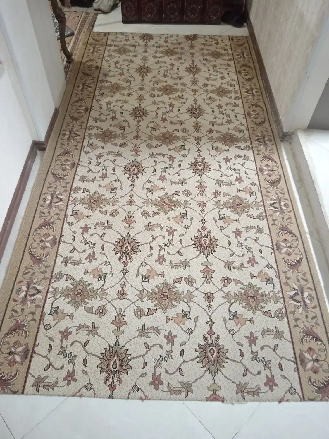 قالیچه کناره|گلیم، جاجیم، گبه|گلبهار, شهر جدید گلبهار|دیوار