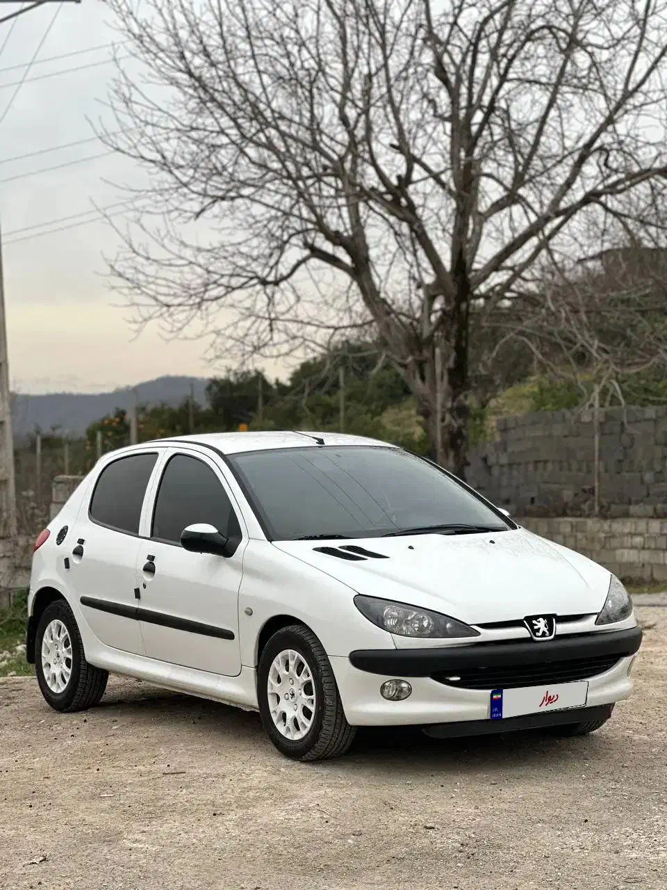 ۲۰۶ تیپ ۵ بی رنگ|خودرو سواری و وانت|ساری, |دیوار