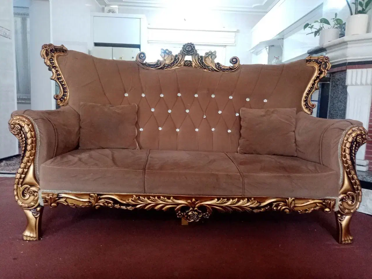 مبل کلاسیک 7 نفره|مبلمان خانگی و میز عسلی|رامیان, |دیوار