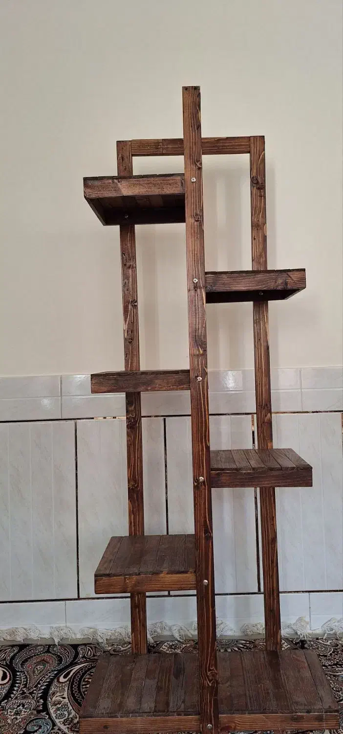 استند گل چوبی|گل و گیاه طبیعی|مبارکه, |دیوار