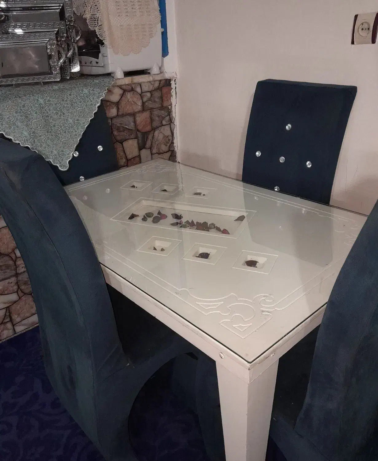 میز ناهار خوری چهار نفره|میز و صندلی غذاخوری|مشهد, شهید معقول|دیوار