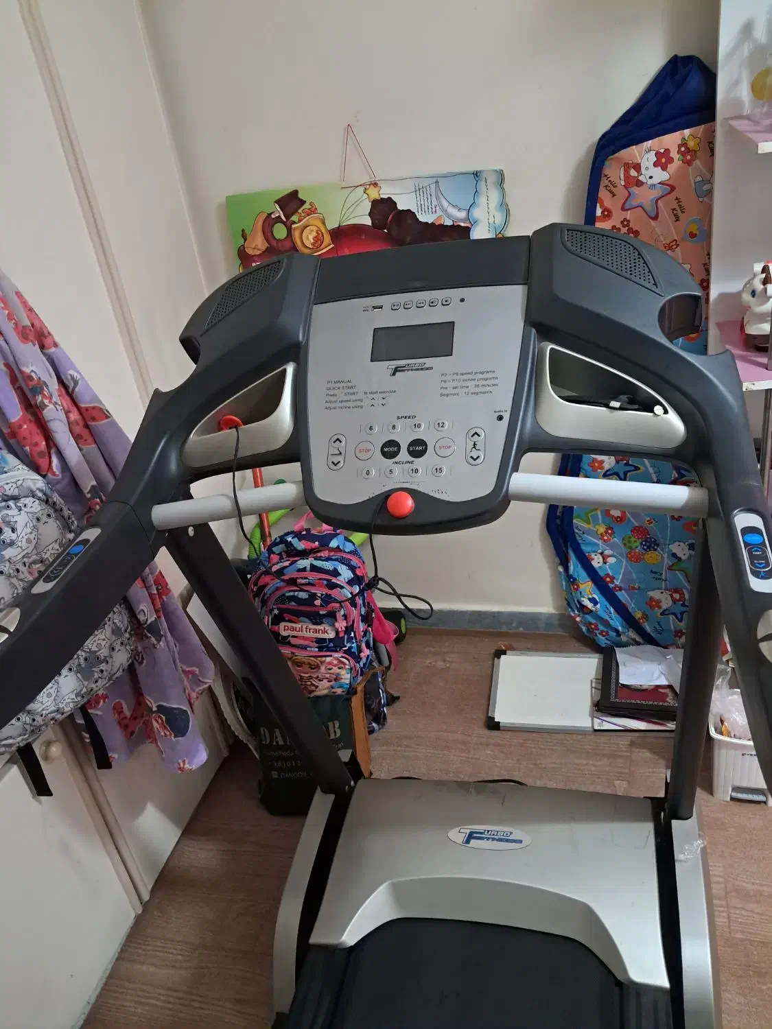 تردمیل توربوفیتنس 230 اصل تایوان|تجهیزات ورزشی|رشت, منظریه|دیوار