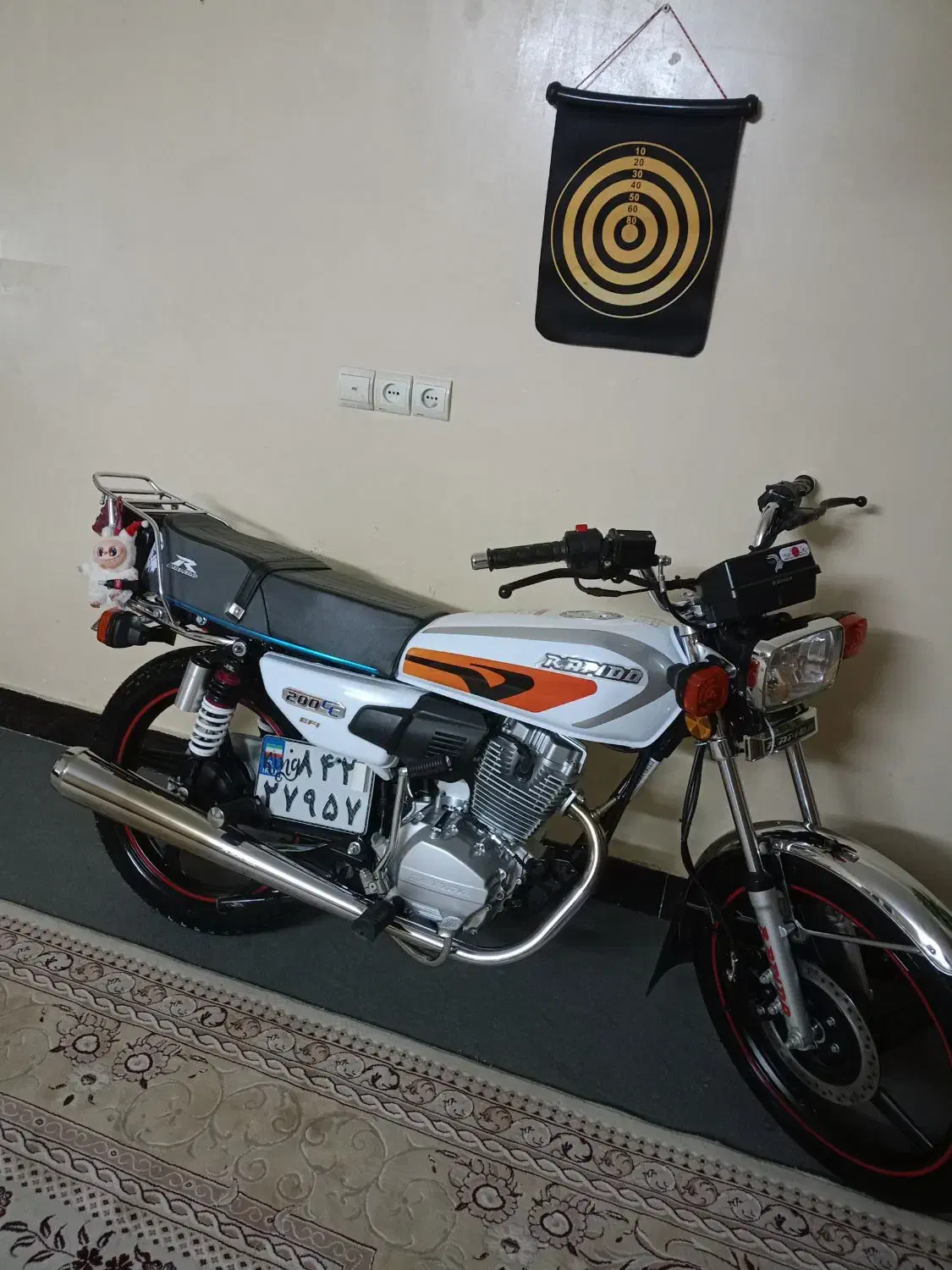 موتور راپیدو ۲۰۰|موتورسیکلت|قشم, |دیوار