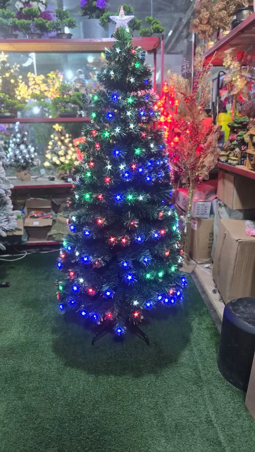 کاج کریسمس ۱۸۰ سانتی چراغ دار|گل مصنوعی|پاکدشت, پاکدشت (مامازند)|دیوار