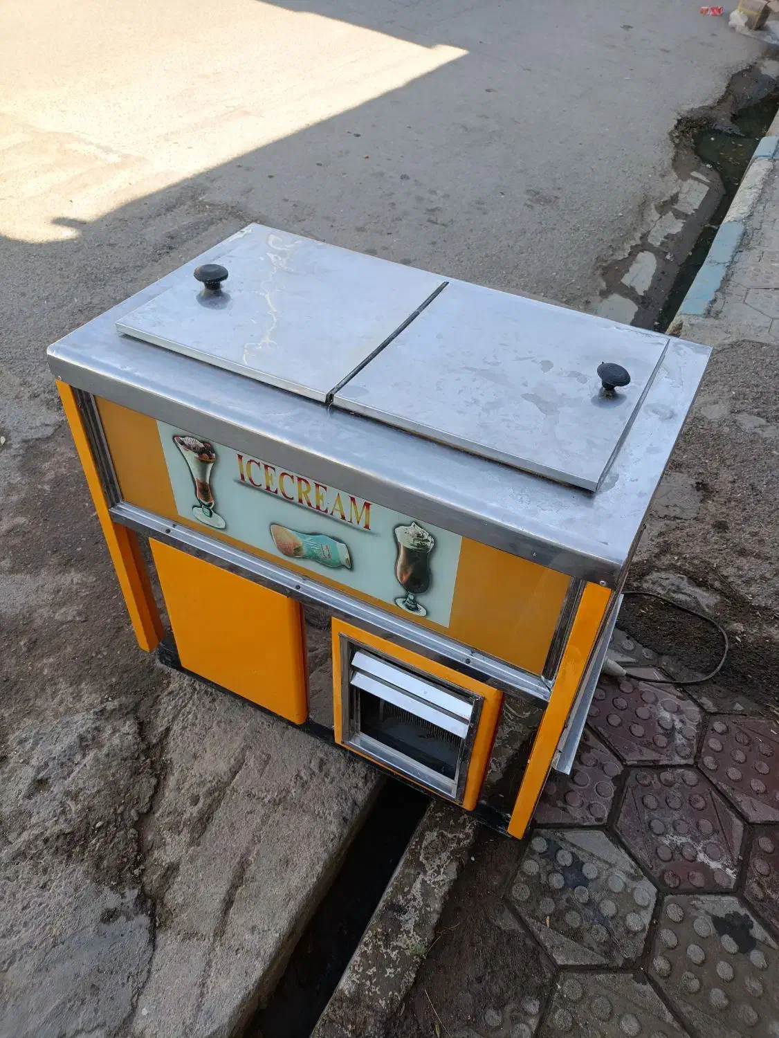 یخچال فریزر بستنی|یخچال و فریزر|تاکستان, |دیوار