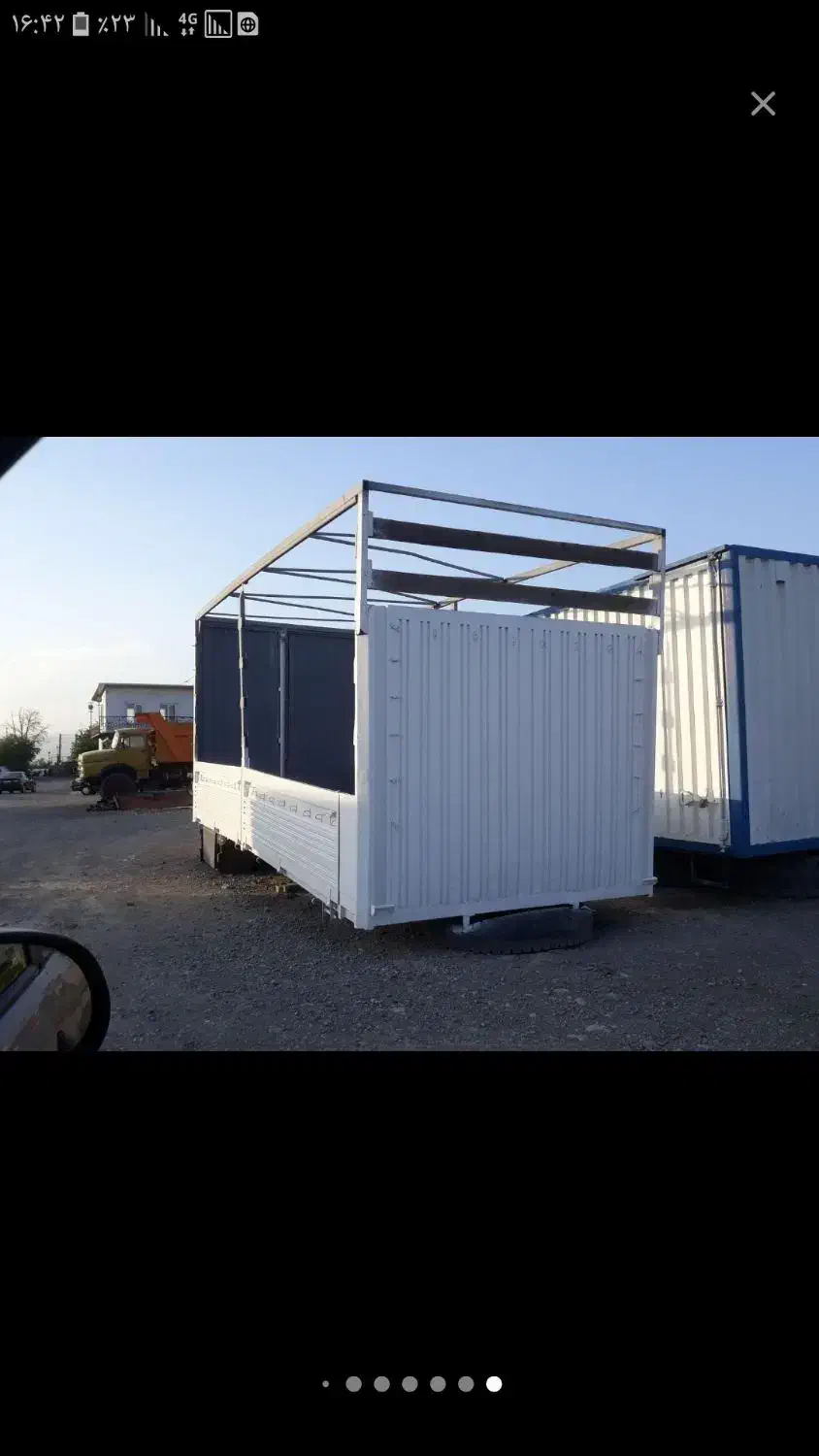 اتاق کامیون چادری ۵.۷۰در۲.۳۰ ارتفاع ۲.۶۰|قطعات یدکی و لوازم جانبی|چهاردانگه (تهران), |دیوار