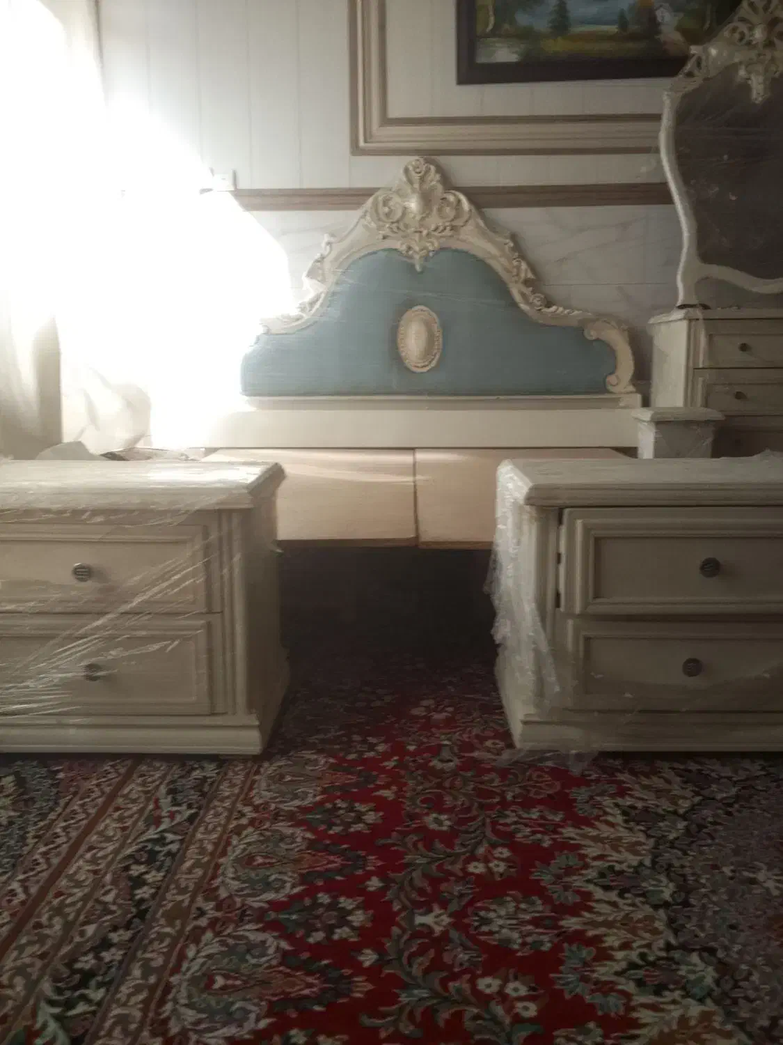 تخت دونفره|تخت و سرویس خواب|بروجرد, |دیوار