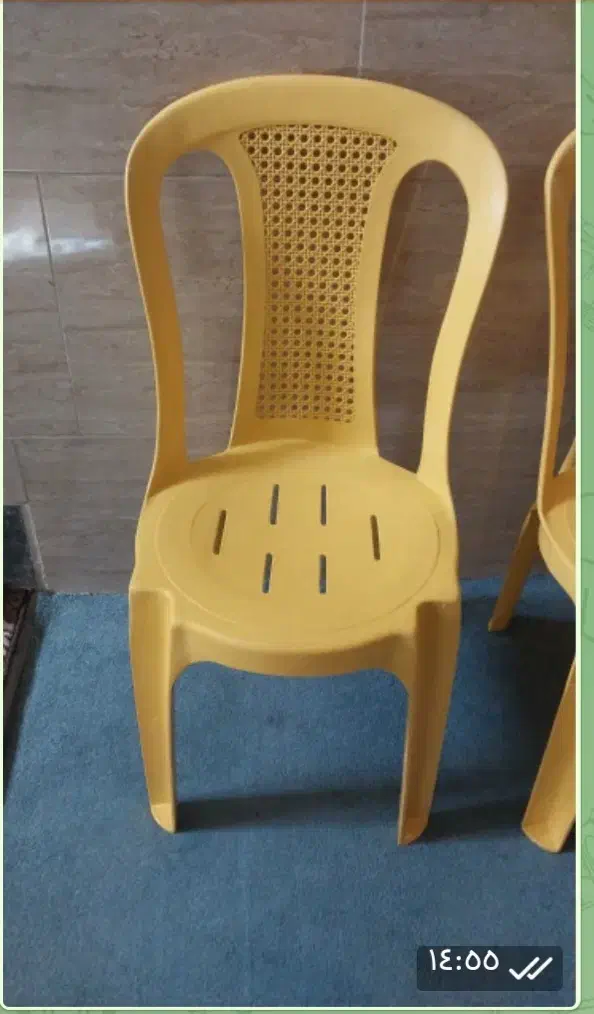 دوعددصندلی پلاستیکی|صندلی و نیمکت|کرج, مجتمع صنفی صنعتی|دیوار