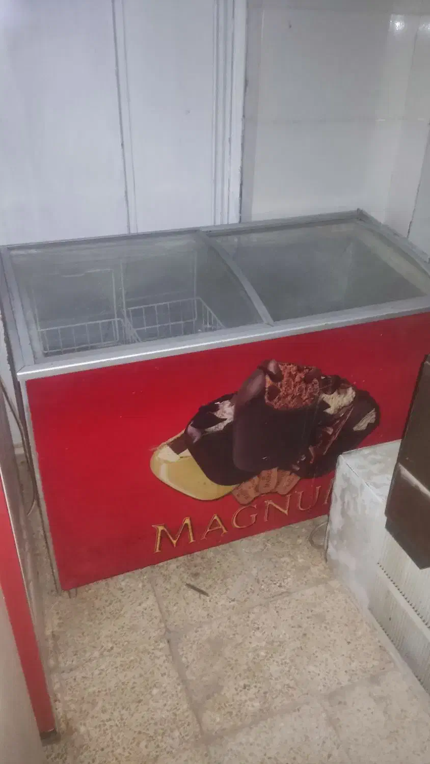 یخچال ویترینی تک درب.فریزر صندوقی|یخچال و فریزر|مسجد سلیمان, |دیوار