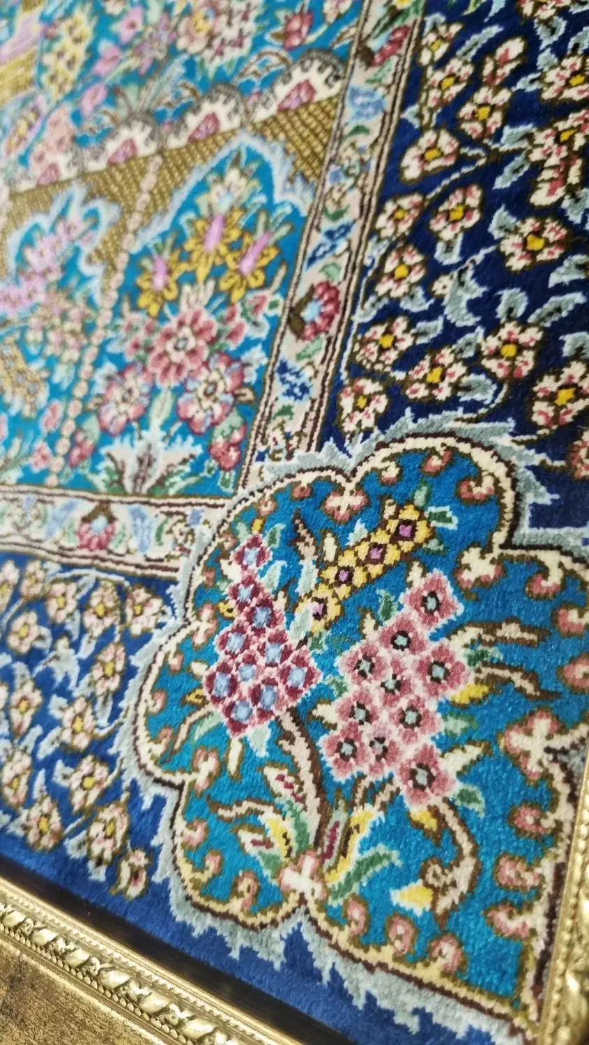 تابلوفرش ابریشم|تابلو فرش|قم, صفائیه|دیوار