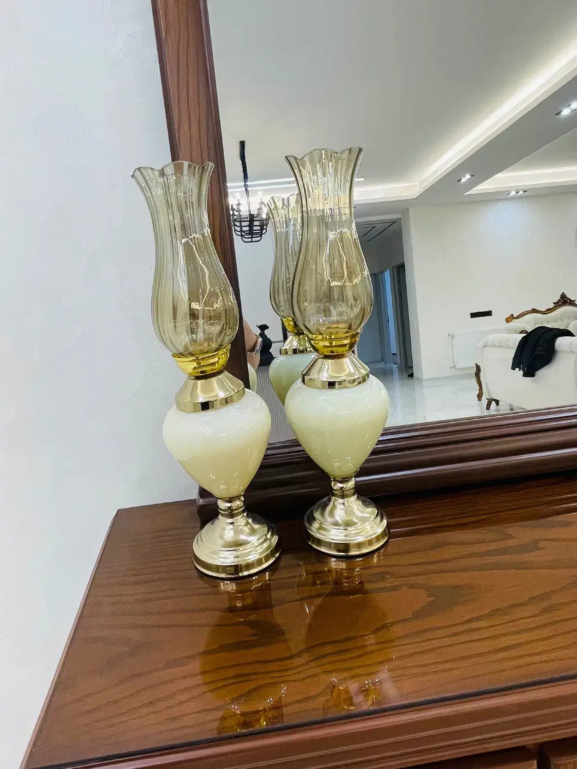 شمعدان|لوستر و چراغ آویز|گرگان, |دیوار