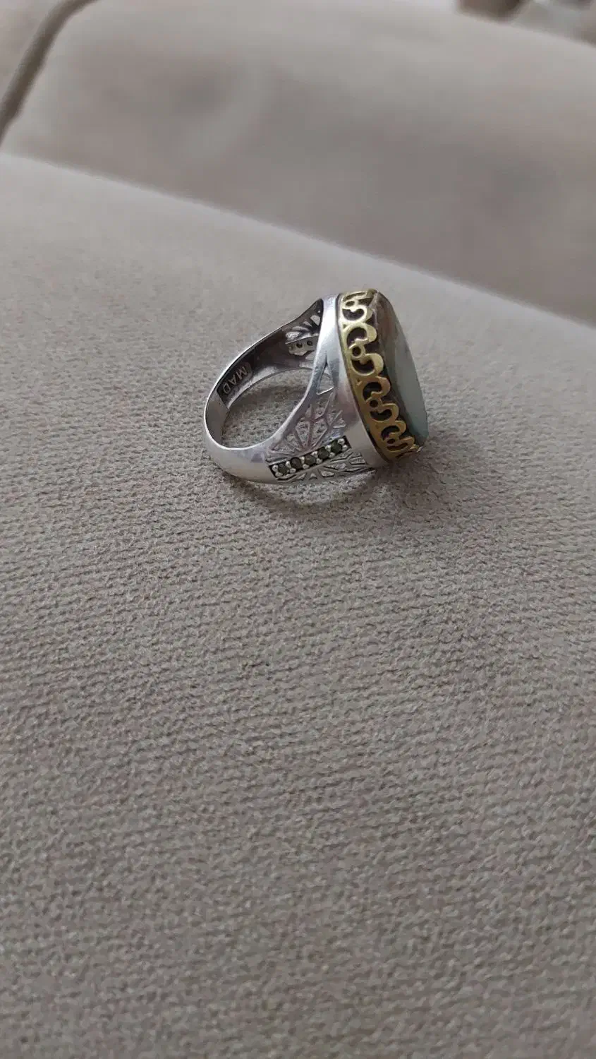 انگشتر نقره عیار۹۲۵|جواهرات|آستارا, |دیوار