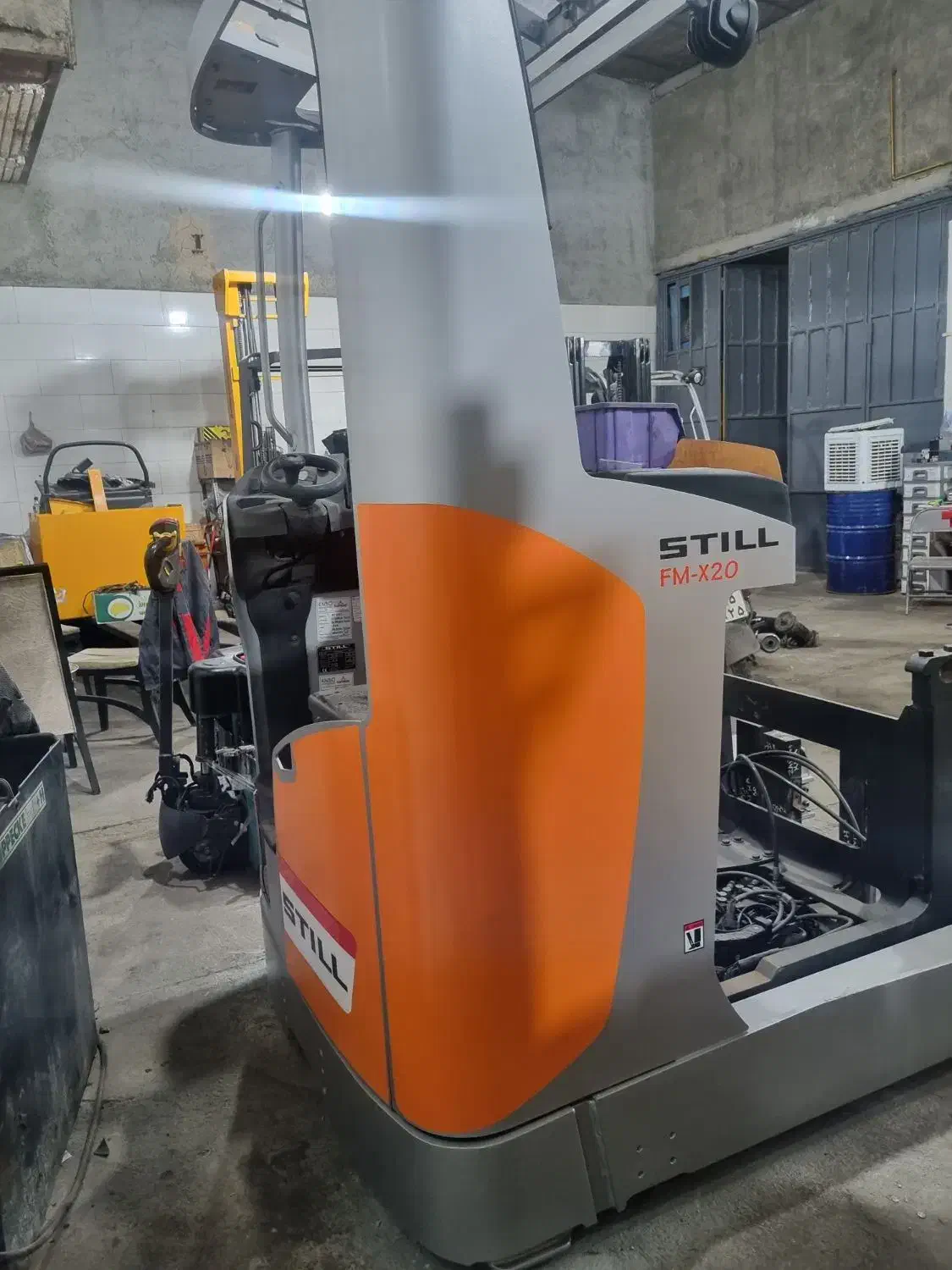 لیفتراک برقی (ریچ تراک)|ماشینآلات صنعتی|باغستان, |دیوار