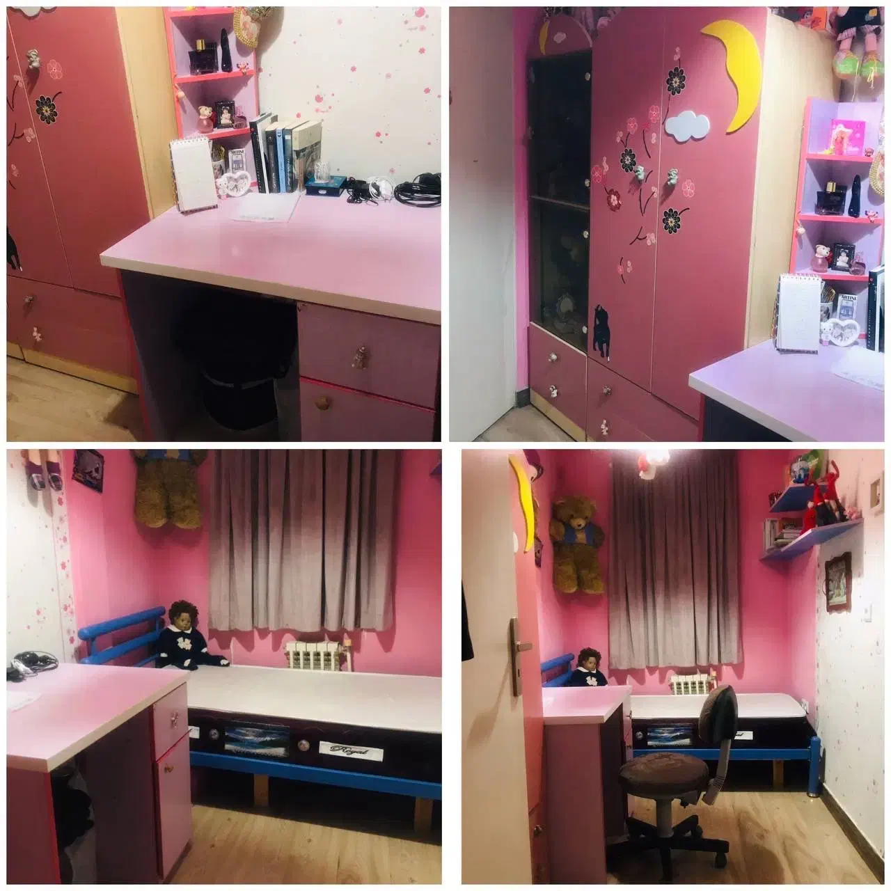 سرویس خواب|تخت و صندلی بچه|تهران, علم و صنعت|دیوار