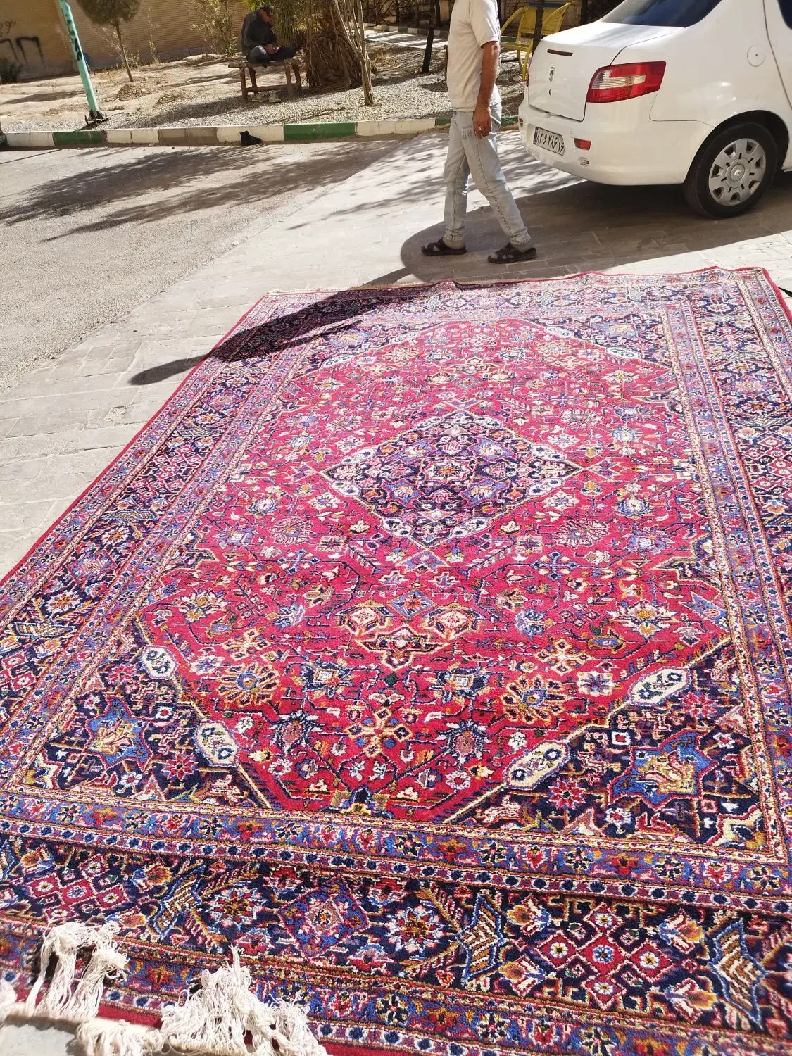 فرش دستباف|فرش|کهک, |دیوار