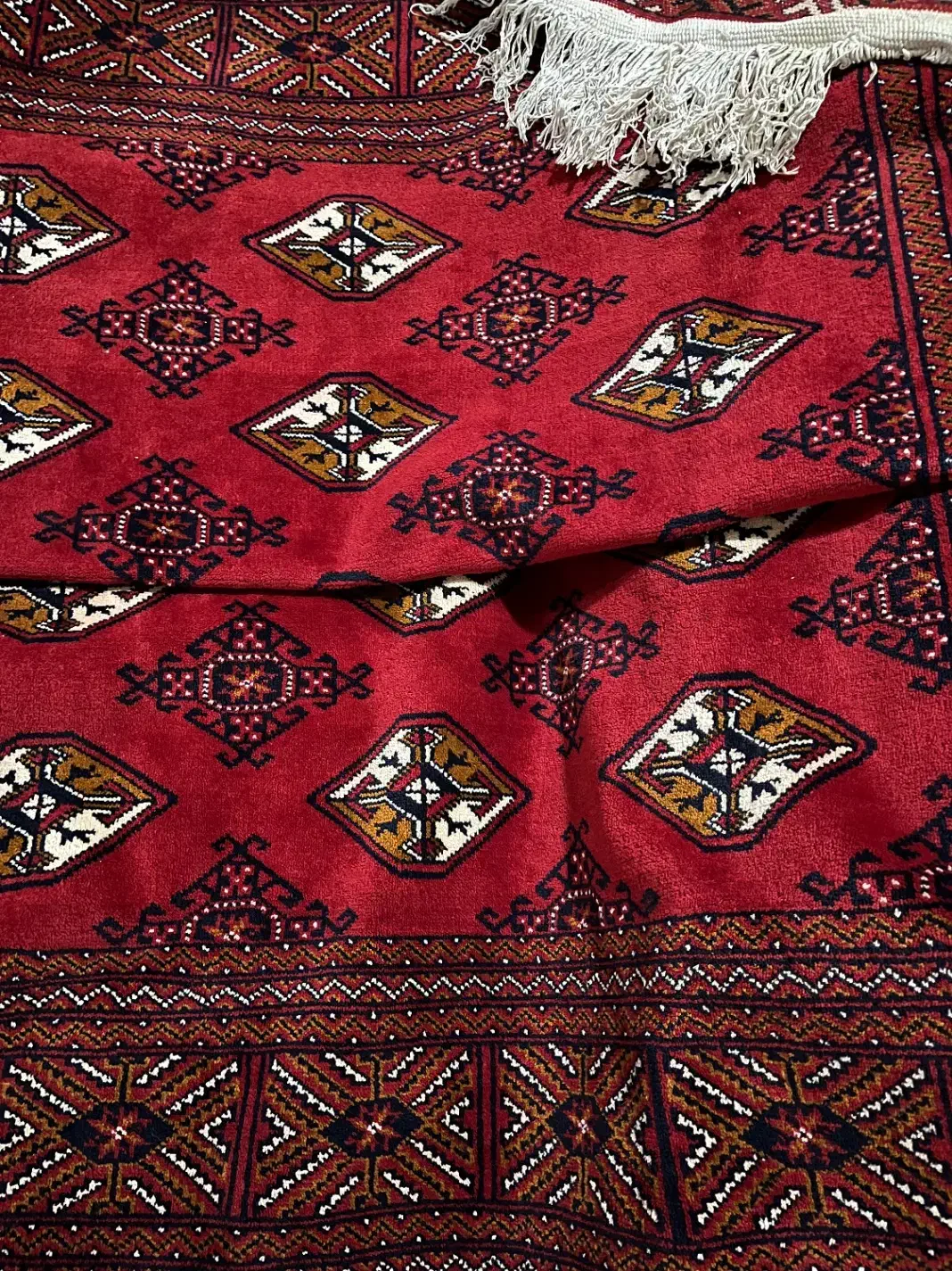 فرش دست باف ترکمن|فرش|بجنورد, |دیوار