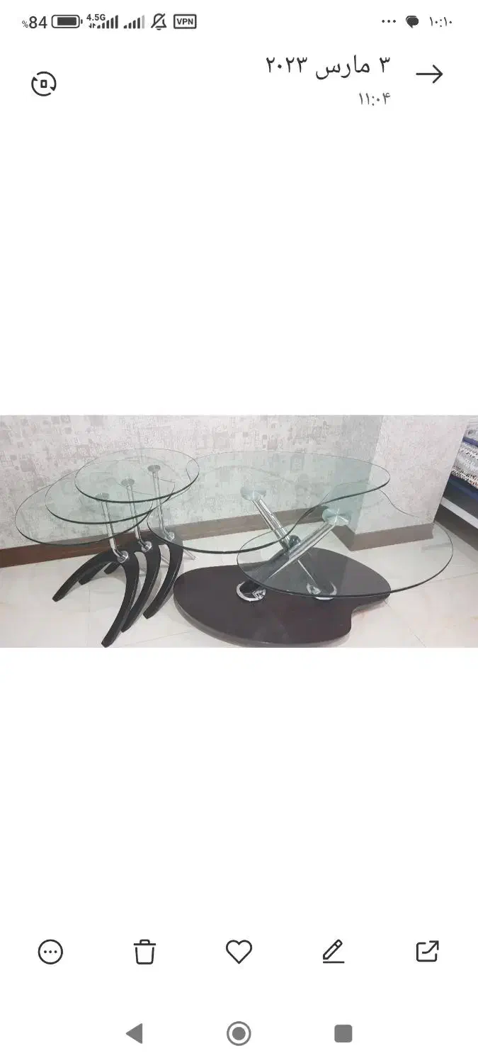 میز عسلی|مبلمان خانگی و میز عسلی|ملایر, |دیوار