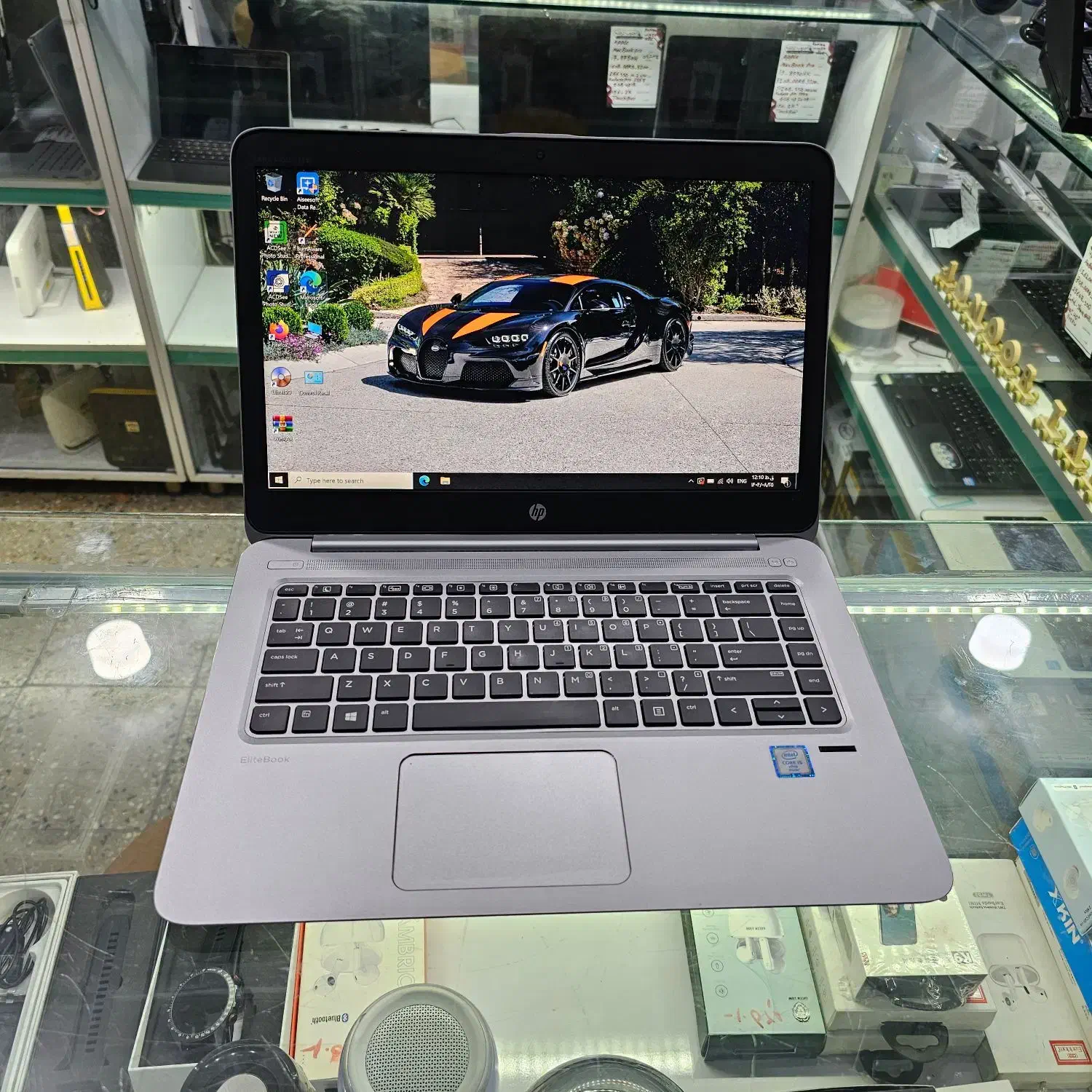 لپتاپ بسیار باریک و زیبای HP FOLIO پردازنده i5|رایانه همراه|یاسوج, |دیوار