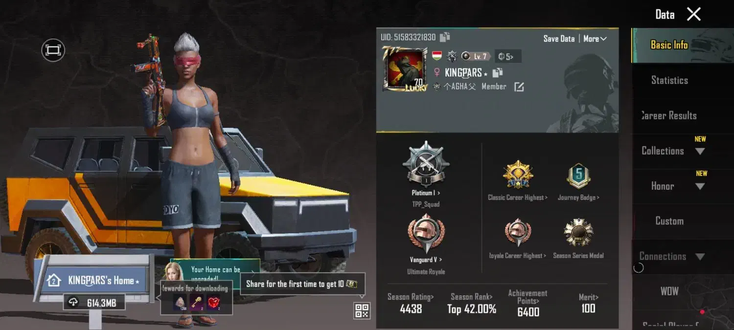 اکانت پابجی|کنسول، بازی ویدئویی و آنلاین|بجنورد, |دیوار