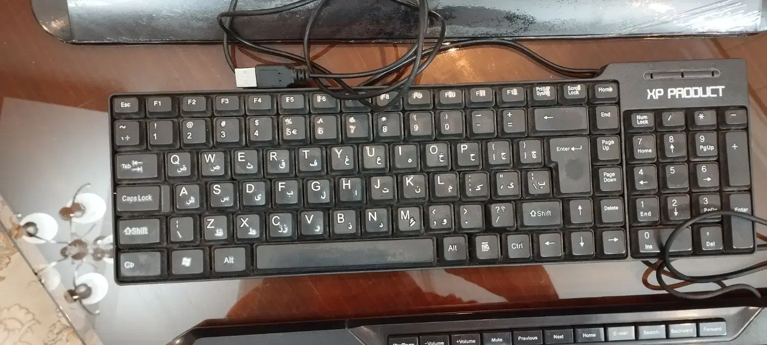 ۳ تا کیبورد سالم و برند|قطعات و لوازم جانبی رایانه|مشهد, سید رضی|دیوار