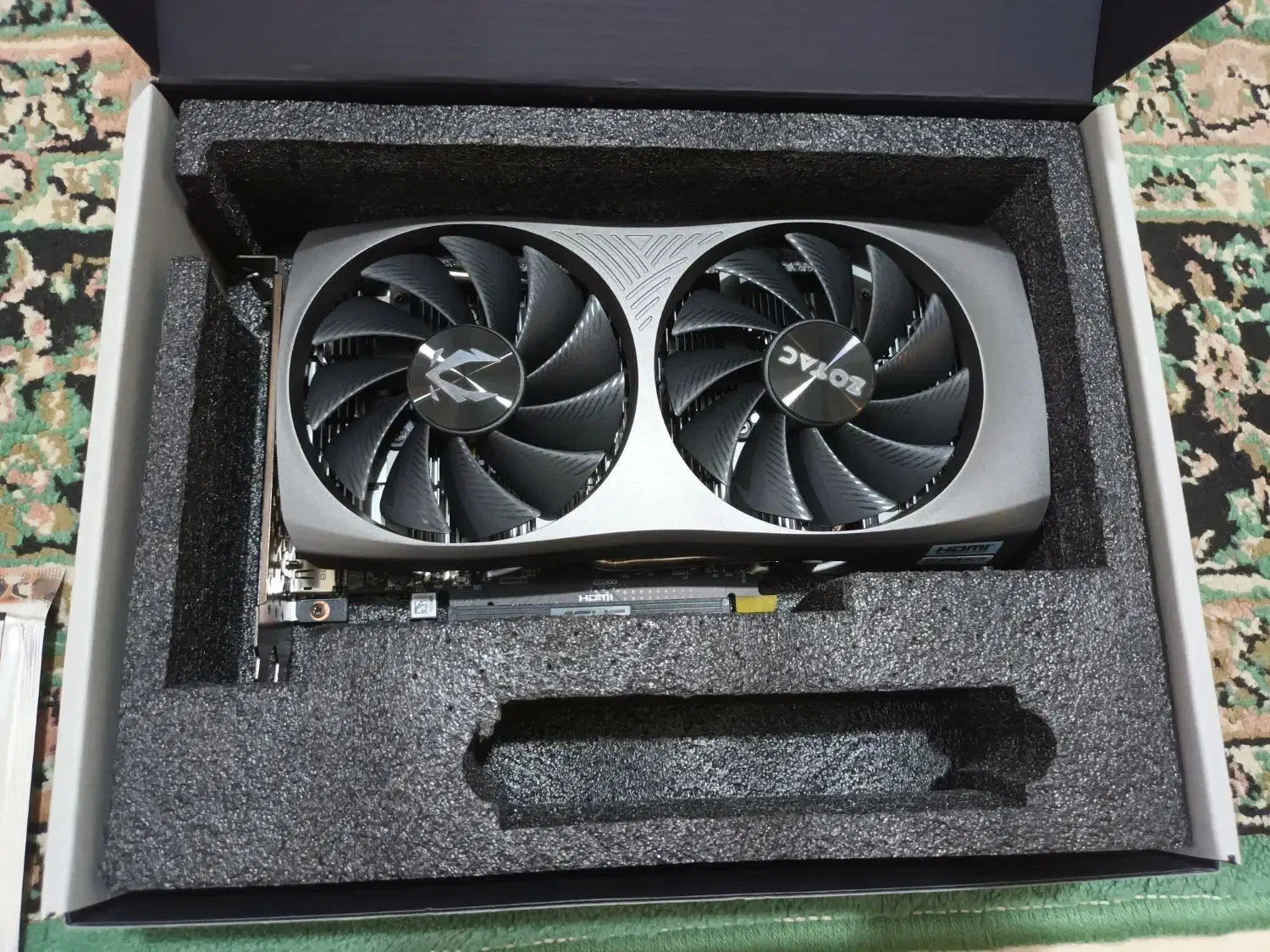 کارت گرافیک ZOTAC 4060 8G Gaming twin edeg|قطعات و لوازم جانبی رایانه|رشت, جهاد|دیوار