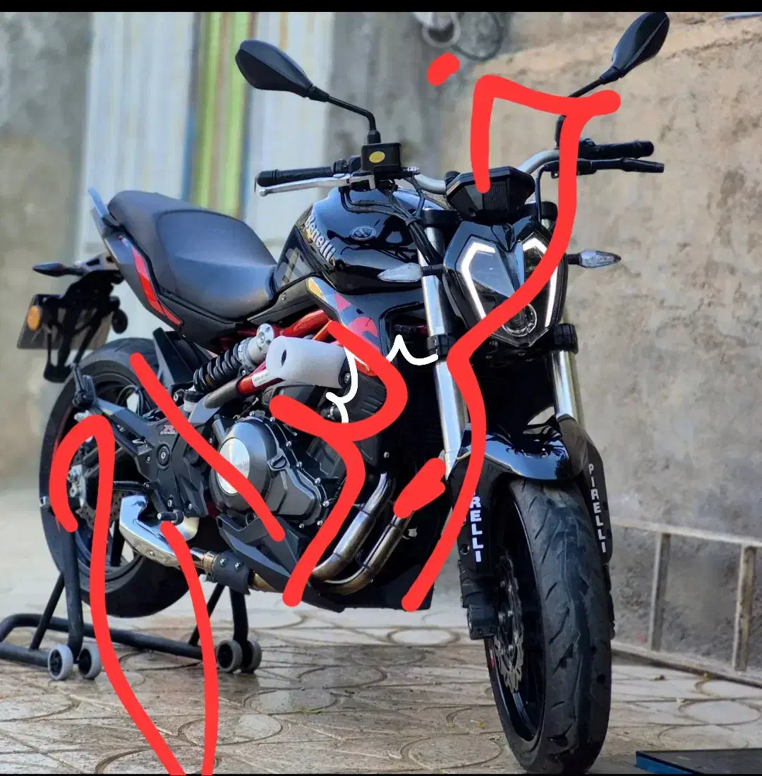 بنلی ۳۰۰ جفت کم کار به قیمت|موتورسیکلت|آق قلا, |دیوار