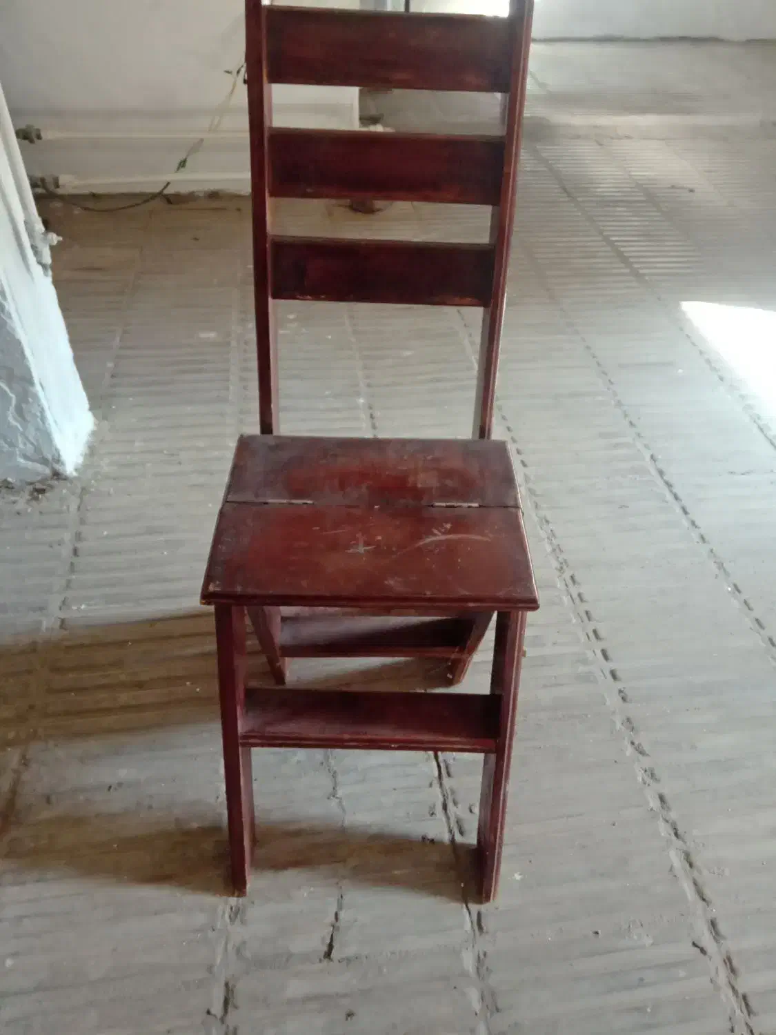 صندلی چوبی دوکاره|صندلی و نیمکت|گرگان, |دیوار