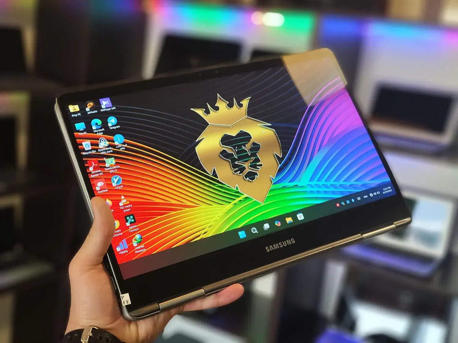 سامسونگ لوکس ظریف i7 رم16 گرافیکدار تبلت شو با قلم|رایانه همراه|تهران, بلوار کشاورز|دیوار