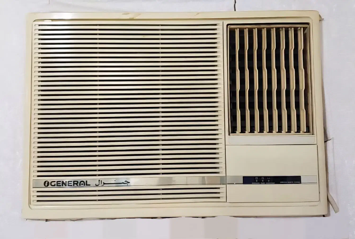 کولر پنجره ای اُجنرال کنترل دار|کولر گازی و فنکوئل|رشت, چله خانه|دیوار