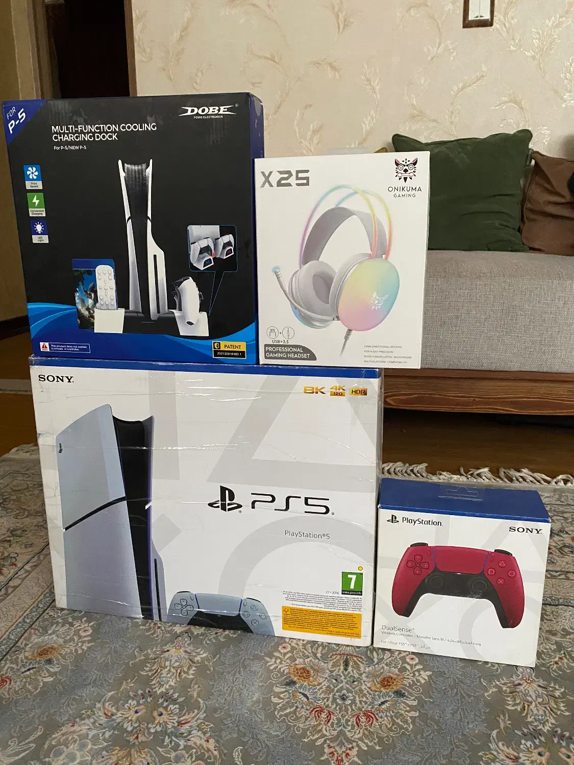 اروپا Ps5 slim|کنسول، بازی ویدئویی و آنلاین|زاهدان, |دیوار