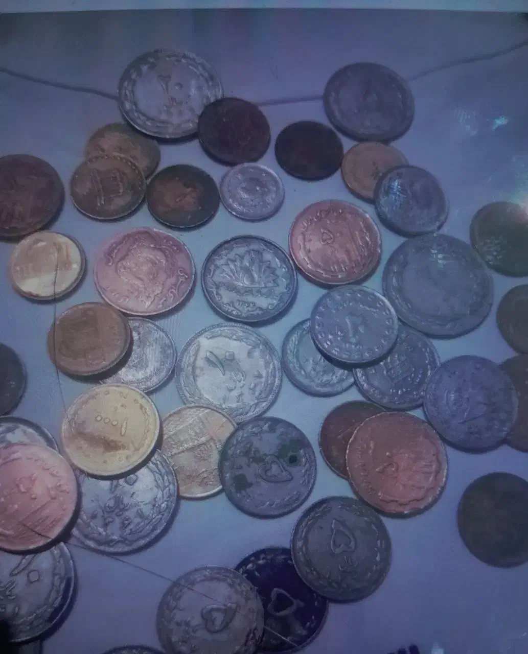 سکه قدیمی|کلکسیون سکه، تمبر، اسکناس|گناباد, |دیوار