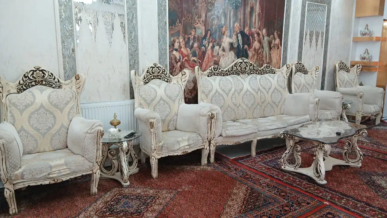 مبل سلطنتی|مبلمان خانگی و میز عسلی|سرعین, |دیوار