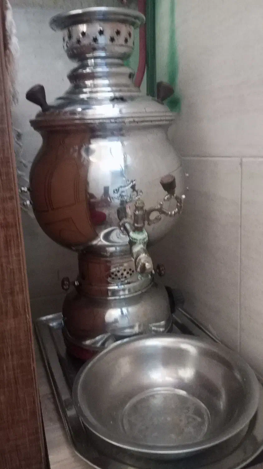 سماور گازی|سماور، چای‌ساز، قهوه‌ساز|فولادشهر, B5|دیوار