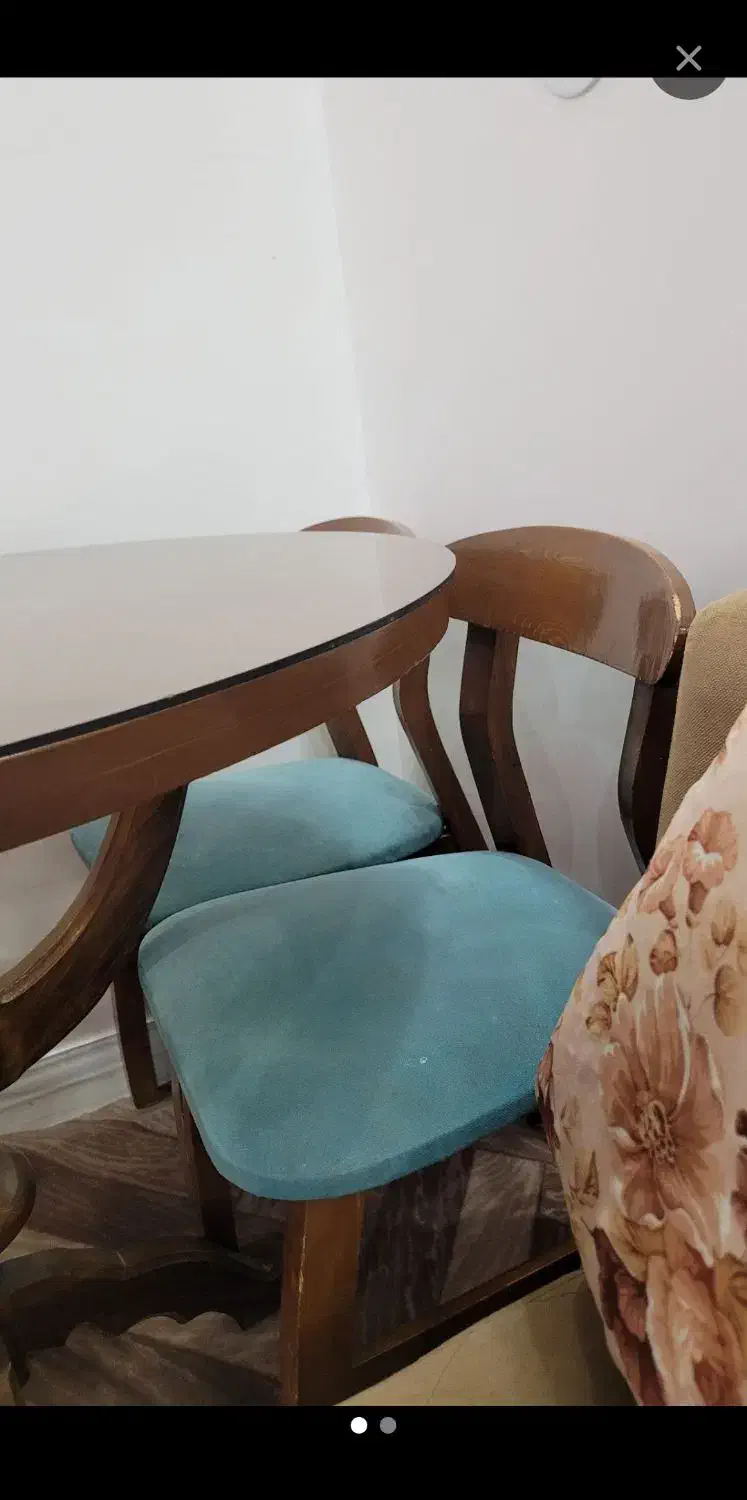 میز نهارخوری چهار نفره|میز و صندلی غذاخوری|زابل, |دیوار