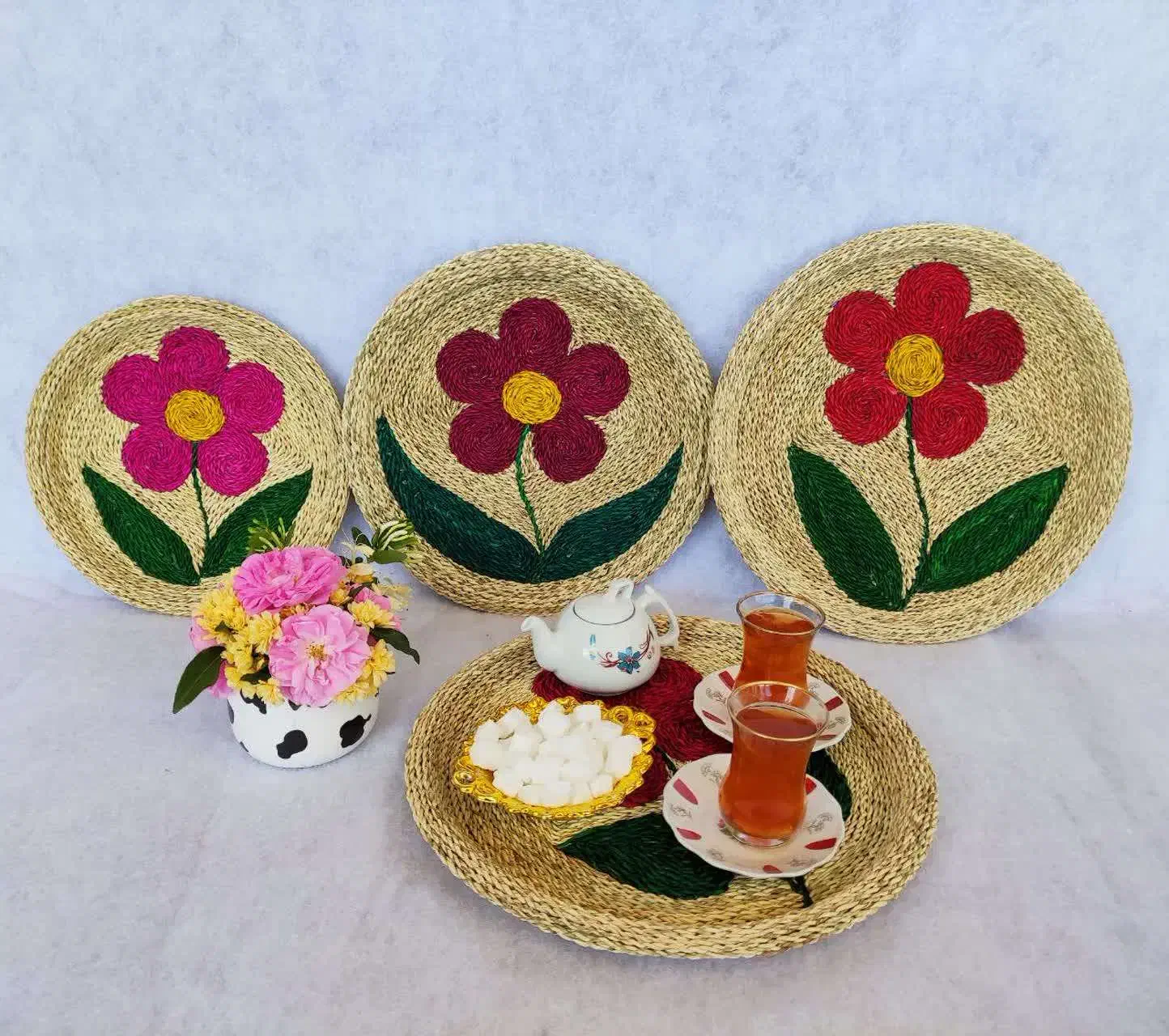 سبد های دستبافت|صنایع دستی و سایر لوازم تزئینی|یاسوج, |دیوار