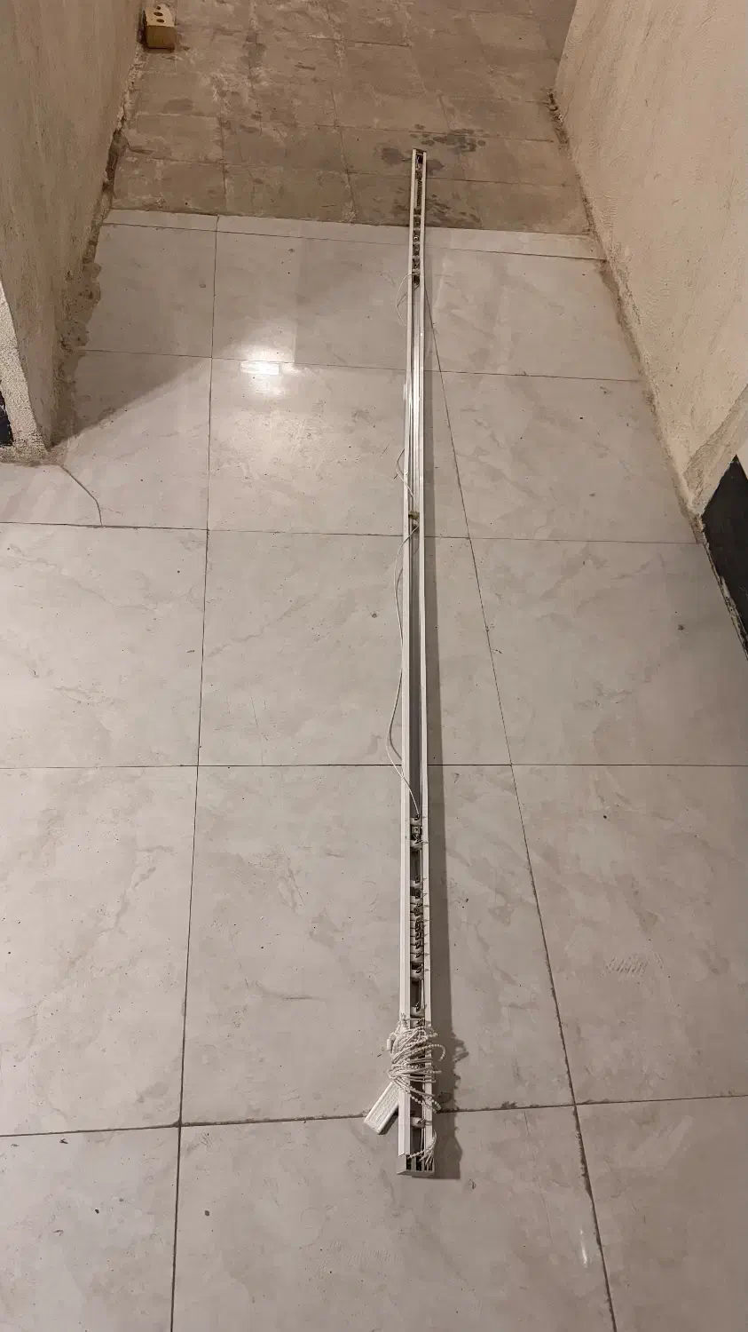 چوب پرده ۳متری کرکره ای نو|پرده، رانر، رومیزی|کازرون, |دیوار