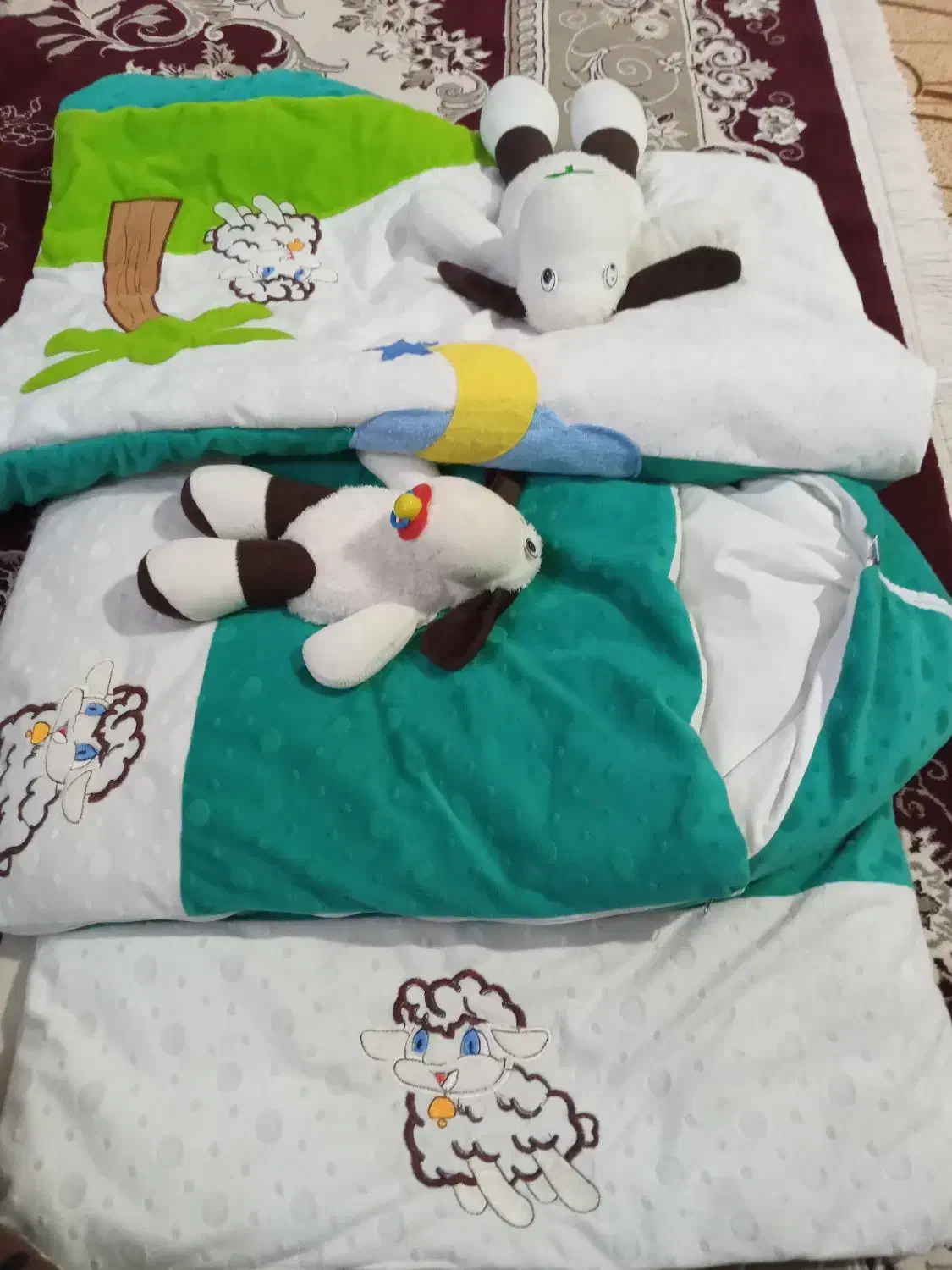 سرویس خواب نوزاد|رختخواب، بالش، پتو|زابل, |دیوار