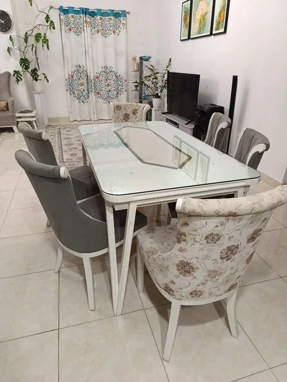 میز ناهارخوری 6 نفره|میز و صندلی غذاخوری|نوشهر, |دیوار