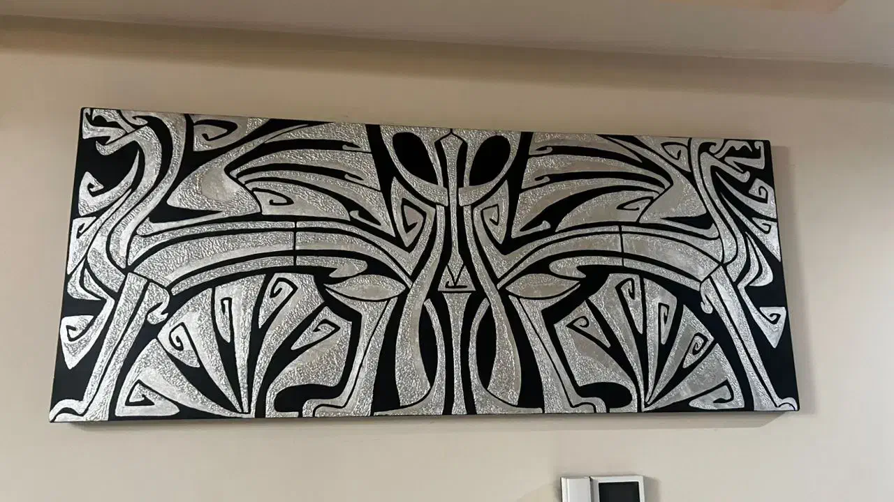 تابلو نقره کوب دست ساز|تابلو، نقاشی، عکس|شیراز, دکتر حسابی|دیوار