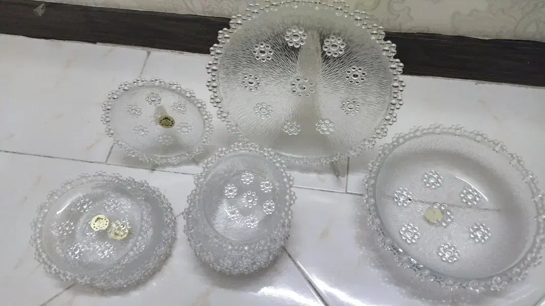 ظروف بهشتی عتیقه|ظروف سرو و پذیرایی|مشهد, چهنو|دیوار