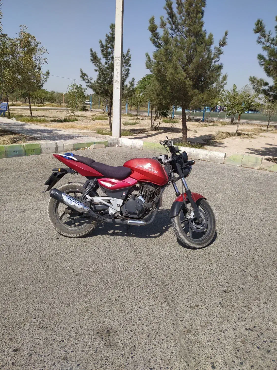 پالس باجاج 180یوجیفوردوشمع|موتورسیکلت|اسلامشهر, چیچکلو|دیوار