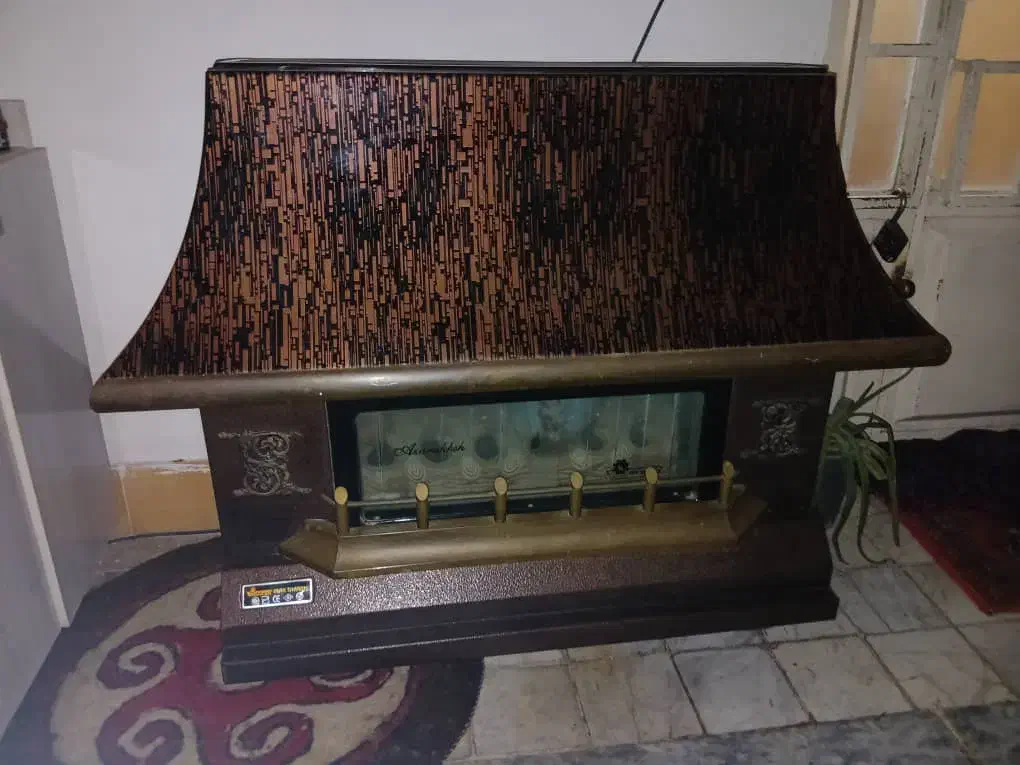 بخاری شومینه سالم و تمیز|بخاری، هیتر، شومینه|گنبد کاووس, |دیوار