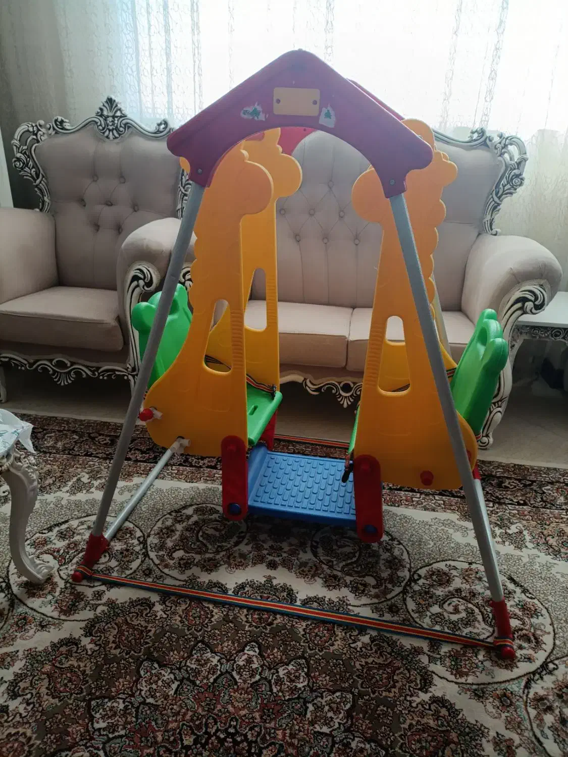 تاب دوقلو|اسباب‌بازی بچه|قم, بنیاد|دیوار