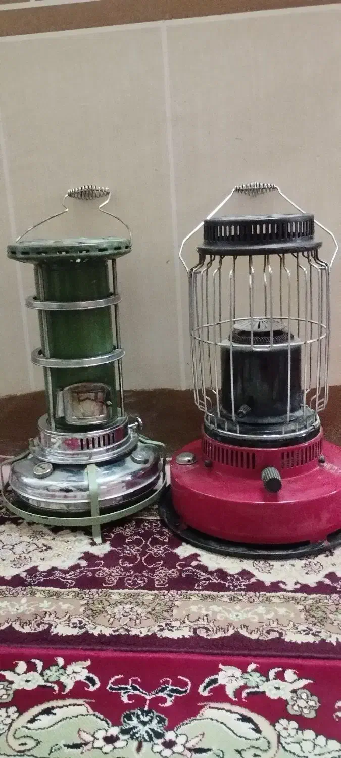 دو عدد چراغ نفتی|بخاری، هیتر، شومینه|خاش, |دیوار