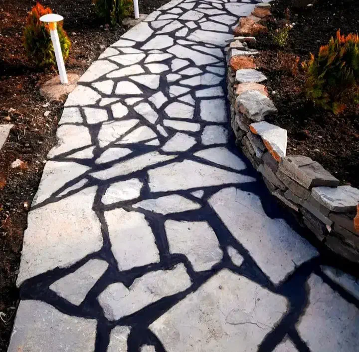 محوطه سازی حیاط ویلا صفر تا صد|خدمات باغبانی و درختکاری|صومعهسرا, |دیوار