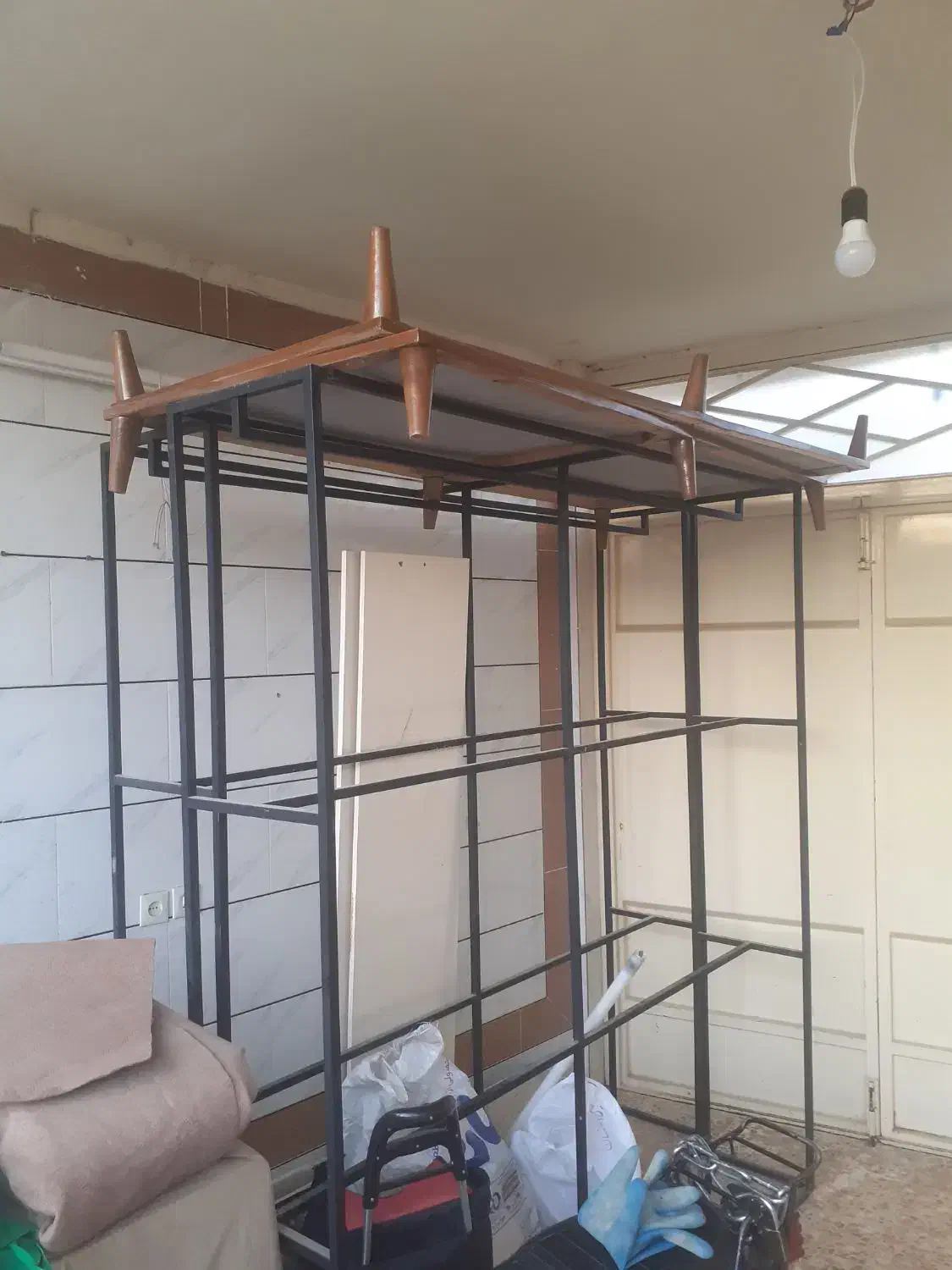 قفس رگال|کتابخانه، شلف، قفسههای دیواری|اصفهان, سعادتآباد|دیوار