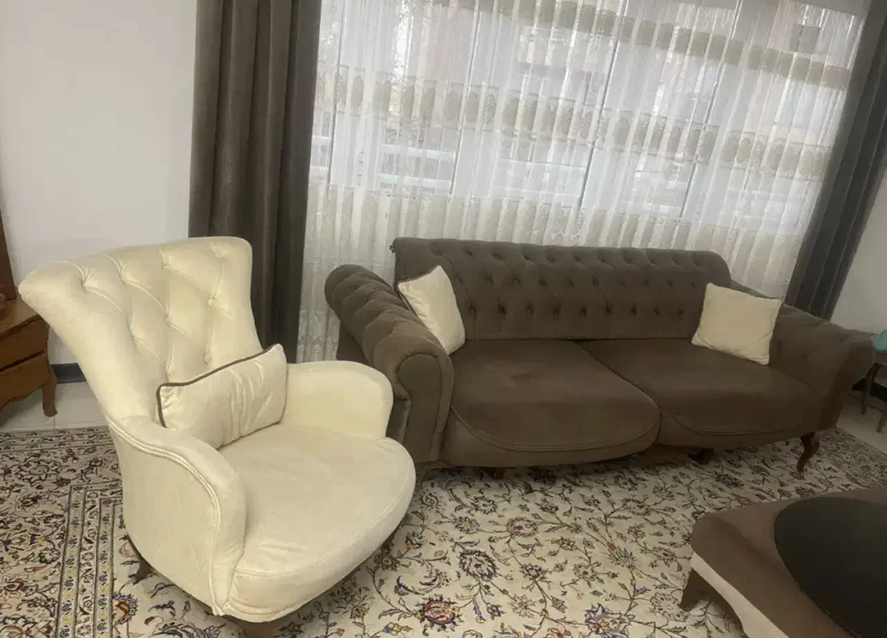 مبل هشت نفره چستر|مبلمان خانگی و میز عسلی|همدان, |دیوار