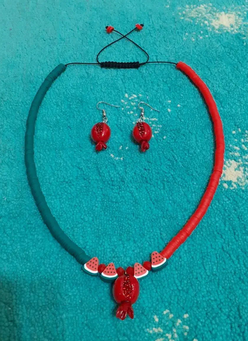 گردنبندودستبندوگوشواره یلدایی گیفت وکراوات|بدلیجات|الوند, |دیوار