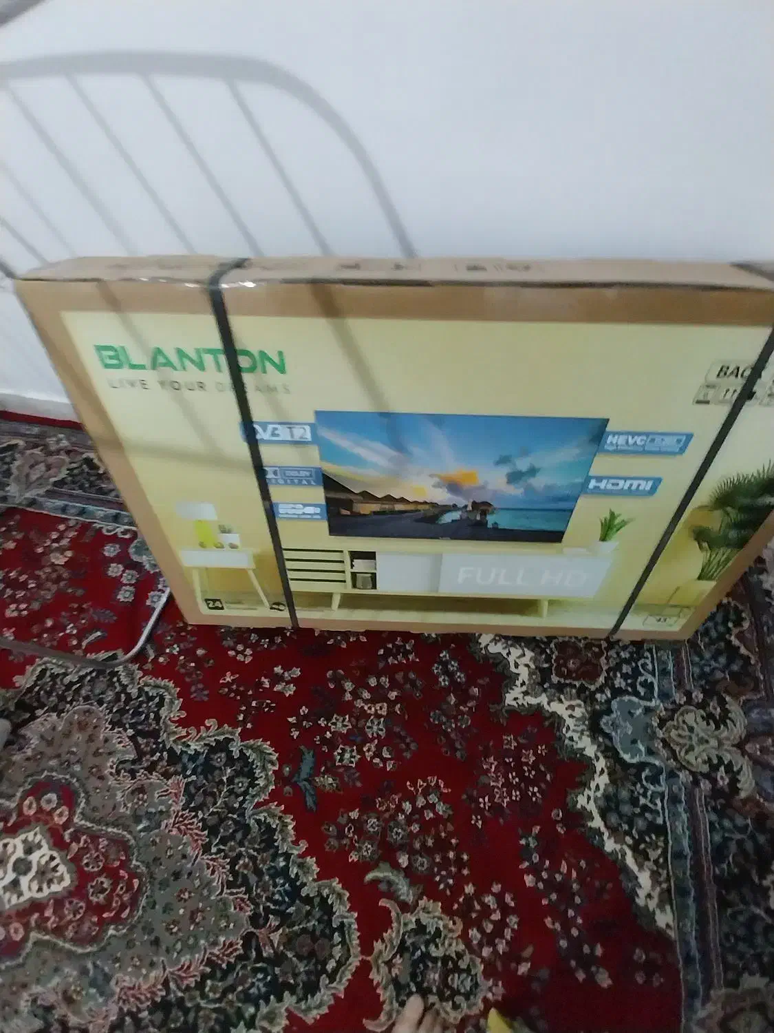 تلویزیون هوشمند ۴۳ اینچ بلانتون|تلویزیون و پروژکتور|فاضل آباد, |دیوار