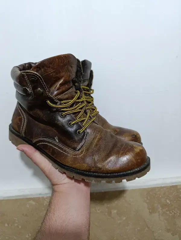 پوتین چرم اصل|کیف، کفش، کمربند|ارومیه, |دیوار